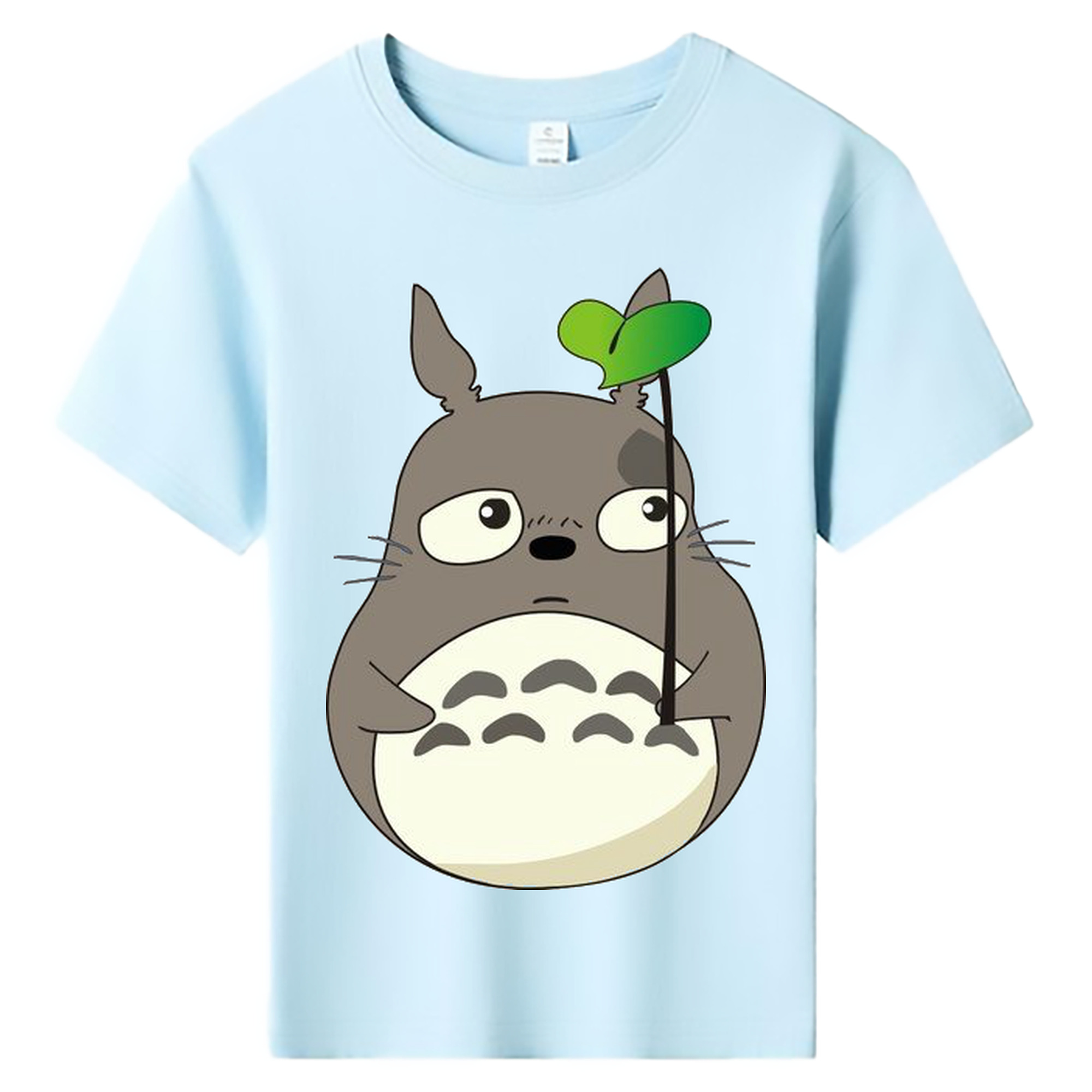 （画像用） となりのトトロ 草壁メイ 草壁サツキ My Neighbor Totoro Satsuki Kusakabe Mei Kusakabe 綿100％キッズTシャツ（フロントプリント）